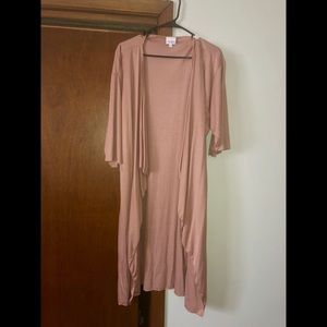 LuLaRoe Short Sleeve Duster Cardigan